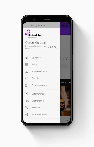 Herford App Screenshot 1
