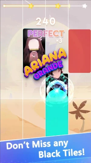Ariana Grande song Piano Tiles Screenshot 3