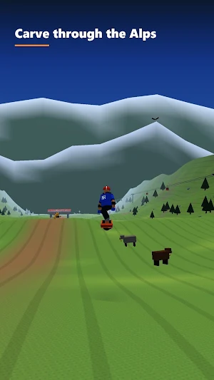 Carve Rush – One Wheel Runner Screenshot 2