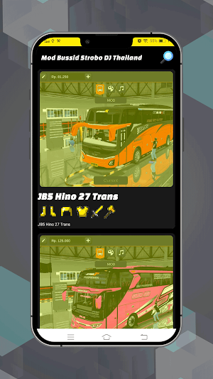 Mod Bussid Strobo DJ Thailand Screenshot 1