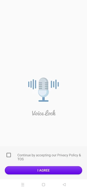 Voice Lock: Unlock Screen Lock Screenshot 1