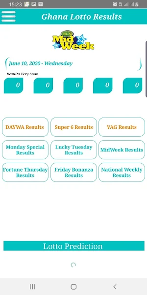 Ghana Lotto Results Screenshot 0