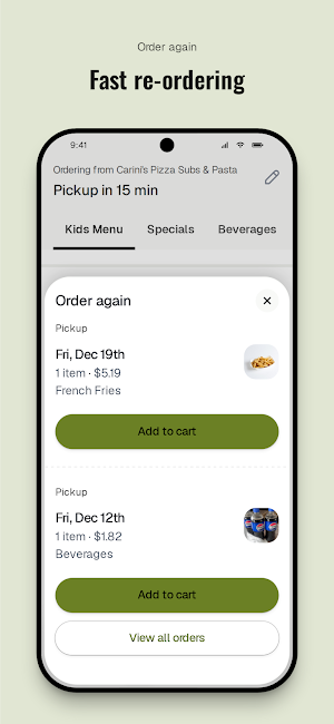 Carini's Pizza Subs & Pasta Screenshot 3