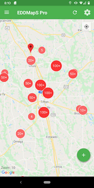 EDDMapS Pro Screenshot 2