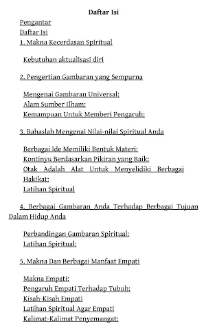 Metode Kecerdasan Spiritual Screenshot 1