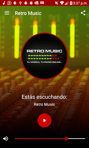 Retro Music Online Screenshot 3