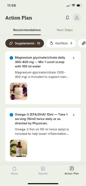 Healthvizor: Blood Test & Plan Screenshot 3
