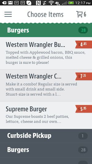 Stuart's Family Grille Screenshot 2