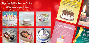 Photo on Cake Birthday App Screenshot 0