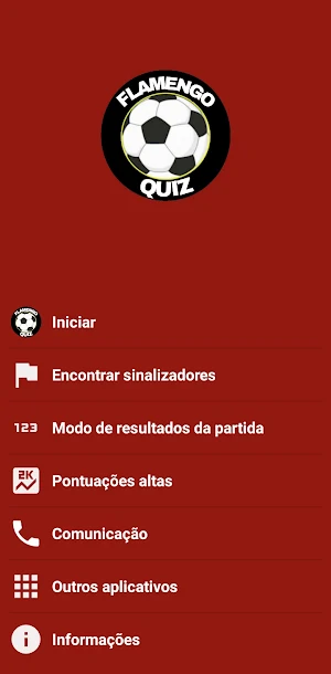 Jogo do Flamengo - Quiz - 2022 Screenshot 0