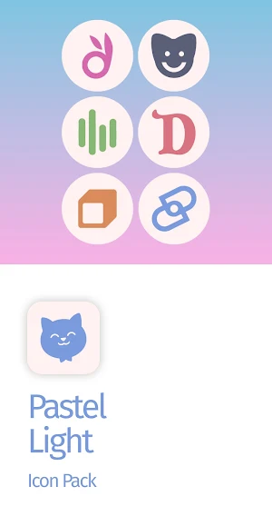 Pastel Light Icon Pack Screenshot 0