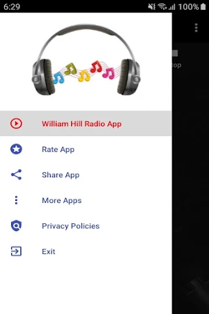 William Hill Radio App Screenshot 1