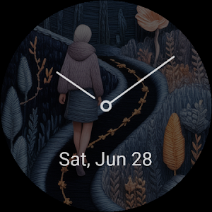Threads Analog Watch face HD Screenshot 3