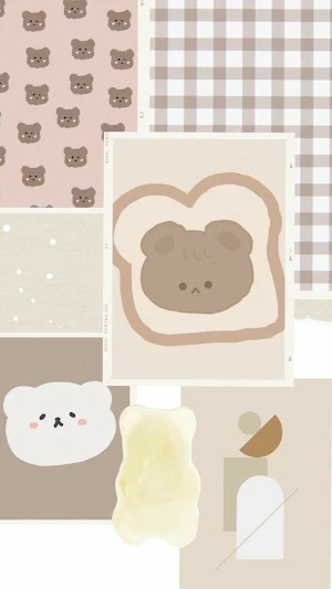 Bear Wallpaper Cute 4K Screenshot 2