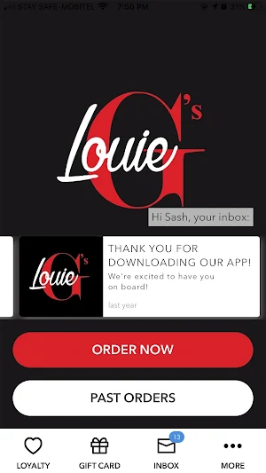 Louie G’s Roast Beef Screenshot 0