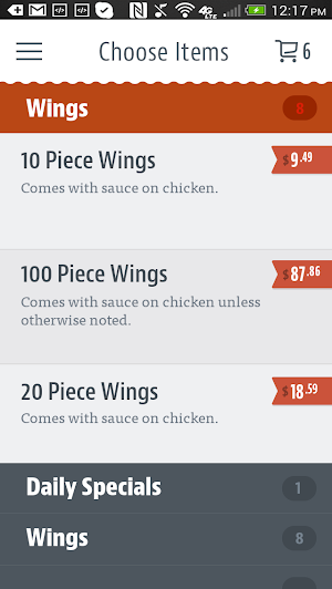 Wing Basket Screenshot 2