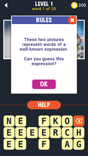 Two-Pic Phrase Screenshot 1