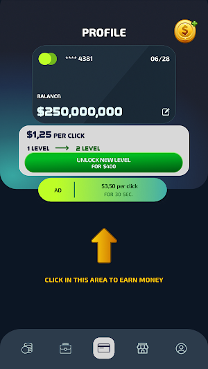 Cash Clicker: Bank Empire Screenshot 0