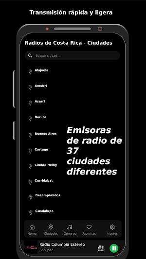 Radios de Costa Rica Screenshot 1