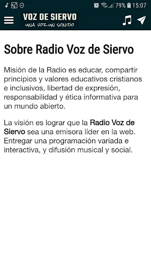 Radio Voz de Siervo Screenshot 2