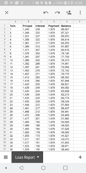 [JS] Car installment calculator Screenshot 3