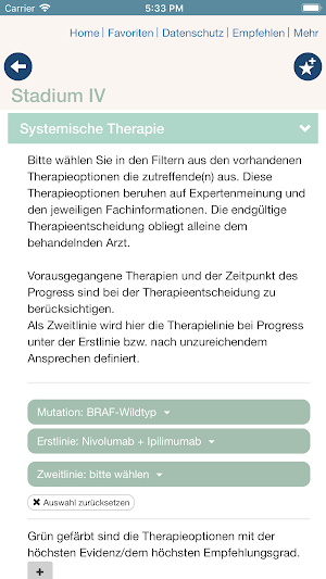 Melanom onkowissen Screenshot 1