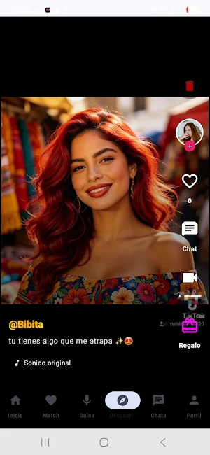 BIBI-video chat en vivo Screenshot 2
