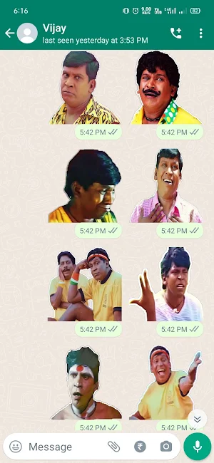 WASticker - Tamil Stickers Screenshot 2