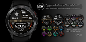 PWW22 - Sport Digi Watch Face Screenshot 0