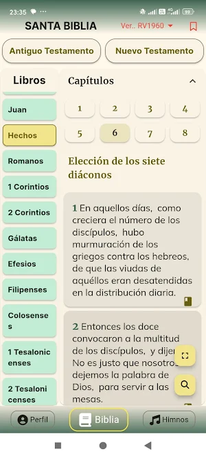 Biblia y Himnos Pro Screenshot 2