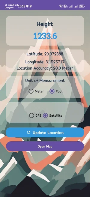 GPS Altitude & Sea Level Screenshot 3