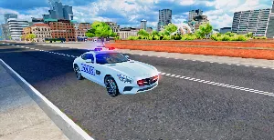 Real 911 Mercedes Police Car Game Simulator 2021 Screenshot 2