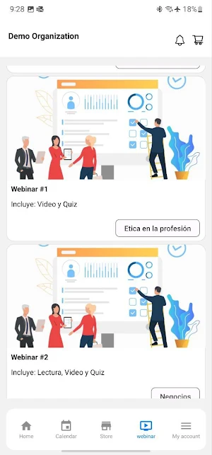 Mi Colegio Profesional Screenshot 1