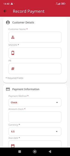 Ooredoo iCollect Screenshot 2