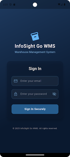 InfoSight Go WMS Screenshot 0