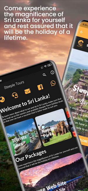 Steeple Tours - Travel Lanka Screenshot 0