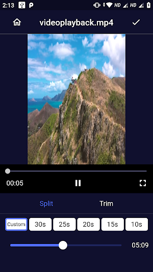 Video Cutter & Splitter Screenshot 2