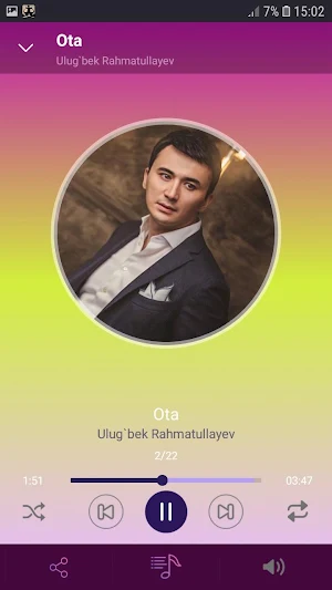 Otalar haqida qo`shiqlar Screenshot 0