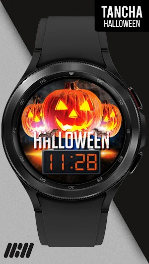 Tancha Halloween Watch Face Screenshot 3