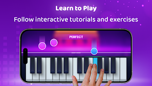 Piano Keyboard: Music Lessons Screenshot 1