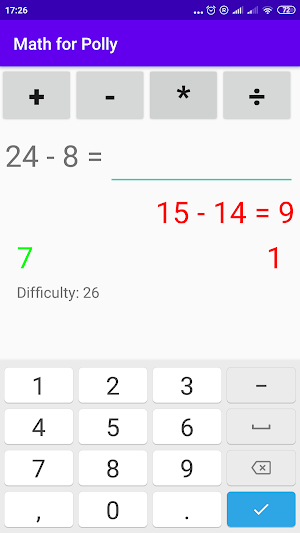 Math for Polly Screenshot 1
