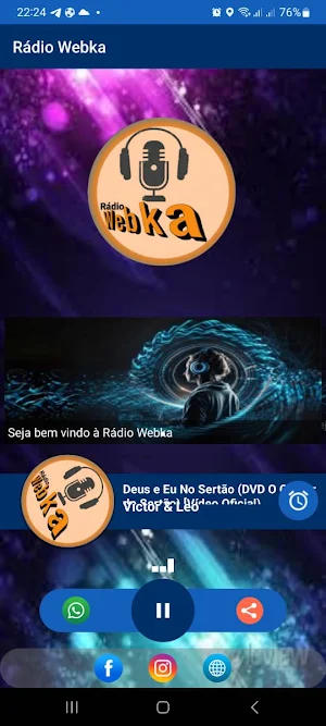 Rádio Webka Screenshot 0