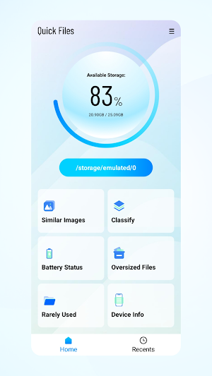 Quick Files Screenshot 0