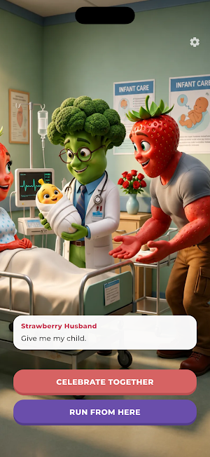 Strawberry & Banana Love Story Screenshot 3