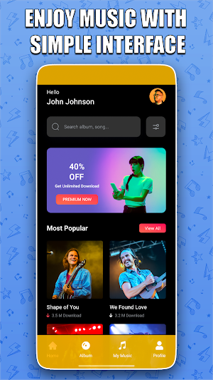 Music Player | Mp3 Player Screenshot 1