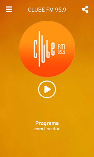 Clube FM 95,9 Screenshot 1