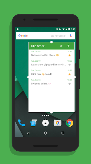 Clip Stack - Clipboard Manager (Free, No-Ads) Screenshot 1