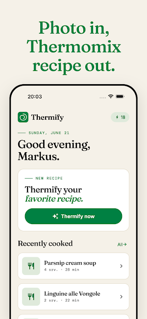 Thermify: Recipe Converter Screenshot 0