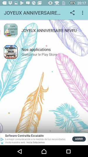 JOYEUX ANNIVERSAIRE NEVEU Screenshot 3