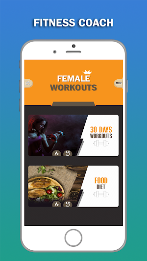 Female Fitness Workout at Home Screenshot 0